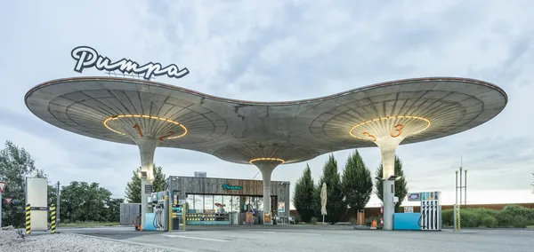 Pumpa in Galanty, Slovakia, close to Bratislava.